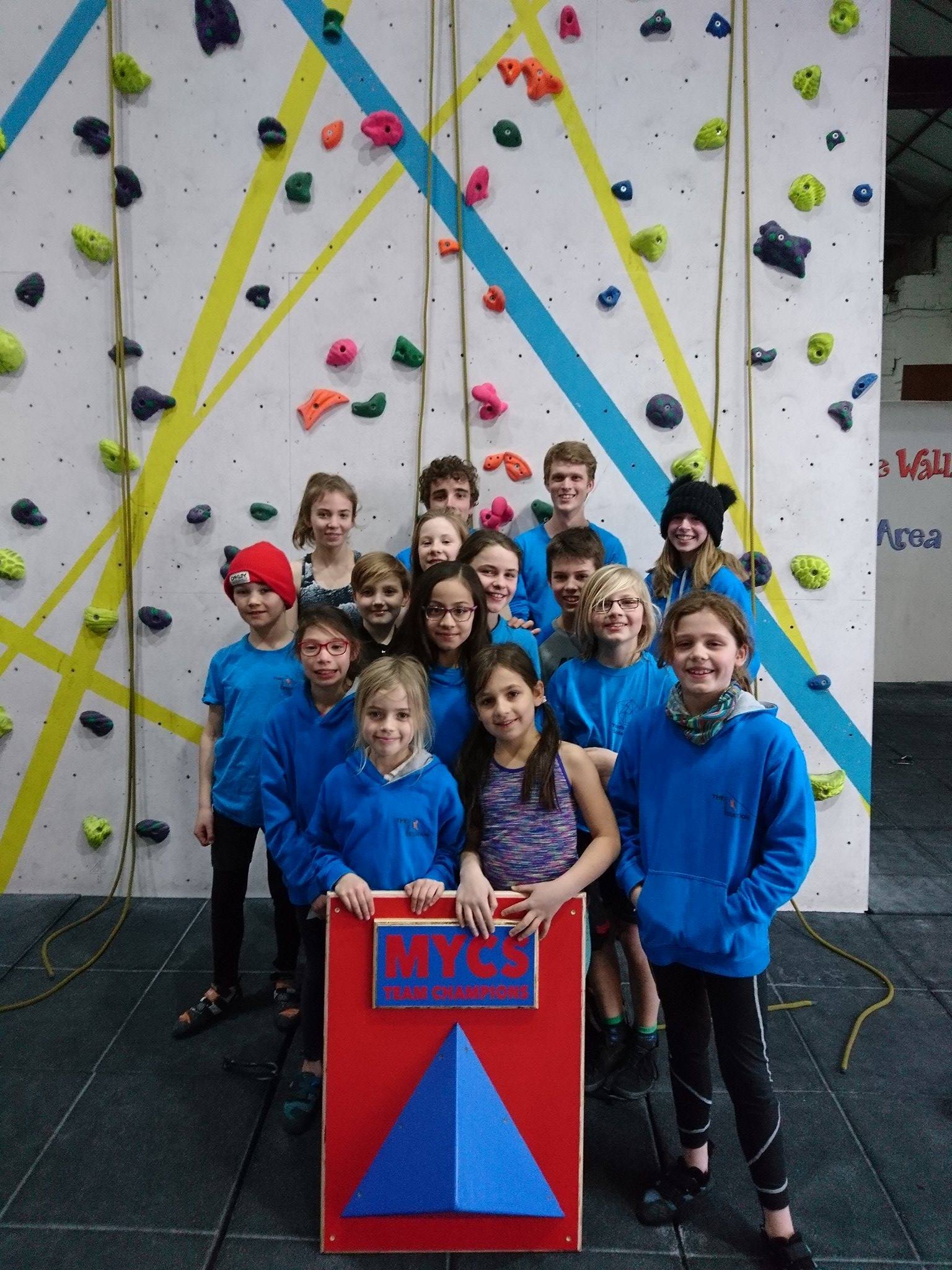 Talented Youth Climbing Team The Climbing Station