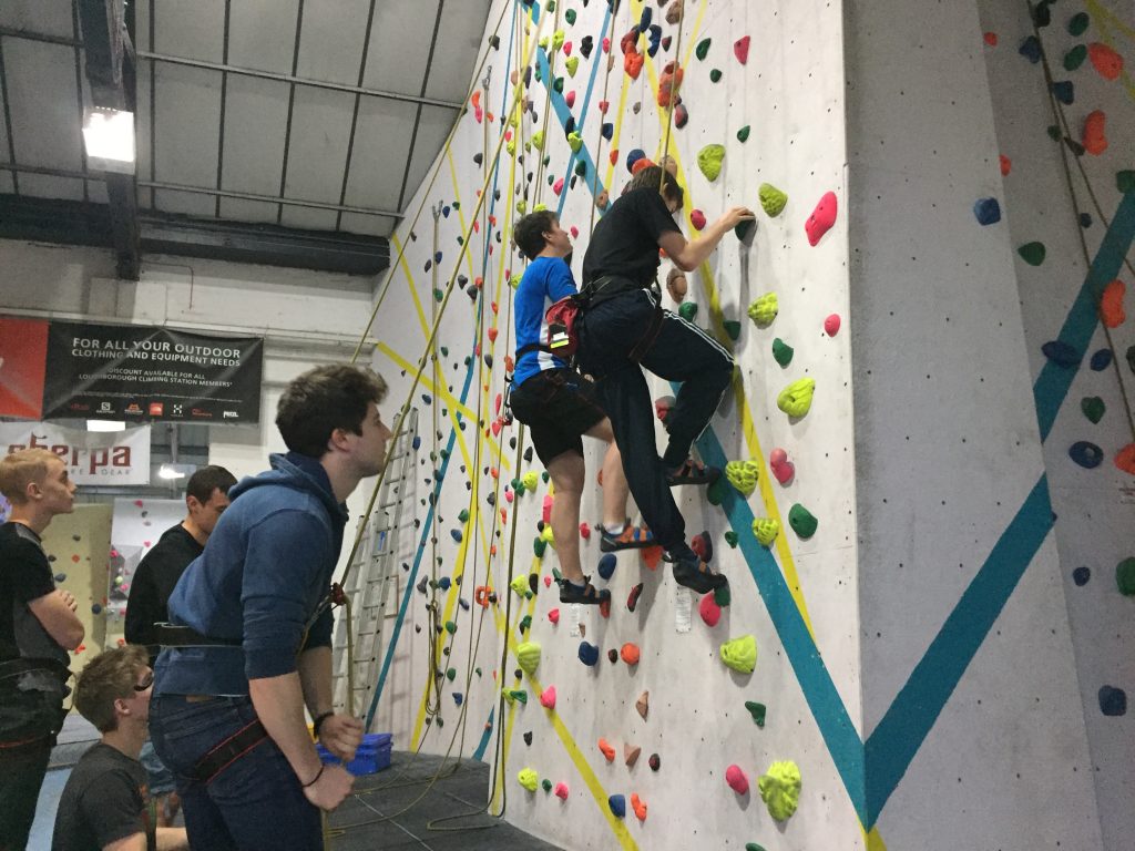Belaying Rope Rope Induction Practicing Belaying - The Climbing Station