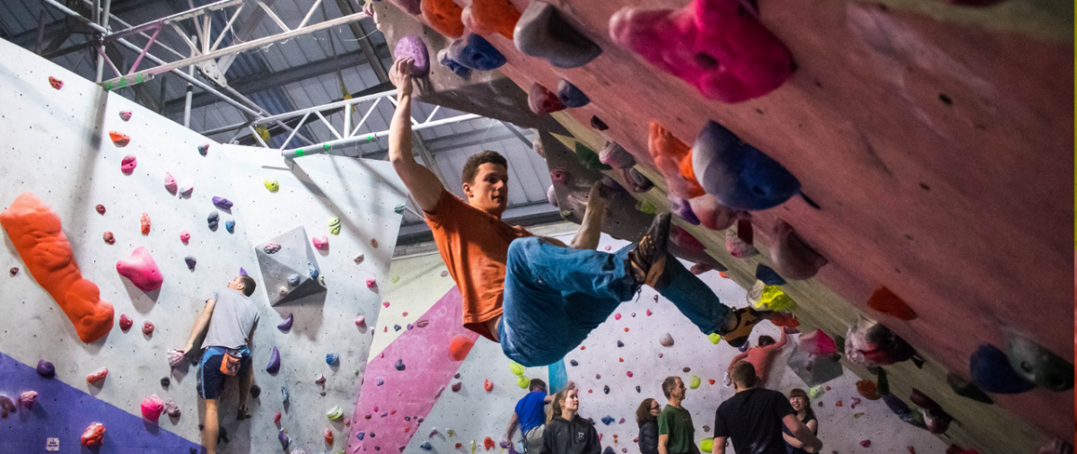 The Climbing Station Indoor Bouldering Centre in Loughborough